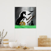 Herzpferde V Halloween Poster (Küche)