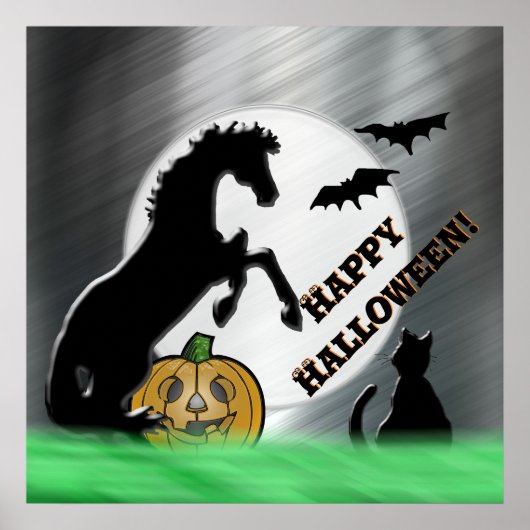 Herzpferde V Halloween Poster (Vorne)