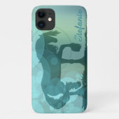 Herzpferde VI (aquamarine Bläschen) Case-Mate iPhone Hülle (Rückseite)