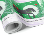 Herzpferde VI Urlaub (Urlaubspferd) Geschenkpapier (Rolleneckpunkt)