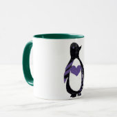 Herzpinguin Tasse (Vorderseite Links)