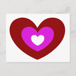 Herzpostkarte Postkarte