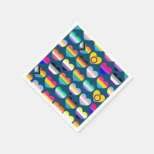 Herzpreisträger Serviette (Ecke)