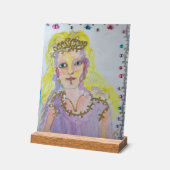 Herzprinzessin Acrylschild (Winkel)