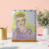 Herzprinzessin Acrylschild (Hochzeit)
