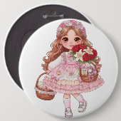 Herzprinzessin Button (Vorne & Hinten)