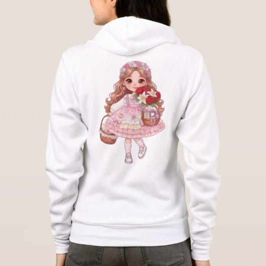 Herzprinzessin Hoodie (Rückseite)