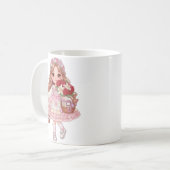 Herzprinzessin Kaffeetasse (Vorderseite Links)