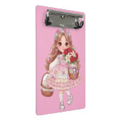 Herzprinzessin Mini Klemmbrett (Schrägansicht)