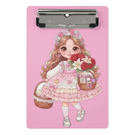 Herzprinzessin Mini Klemmbrett (Vorderseite)