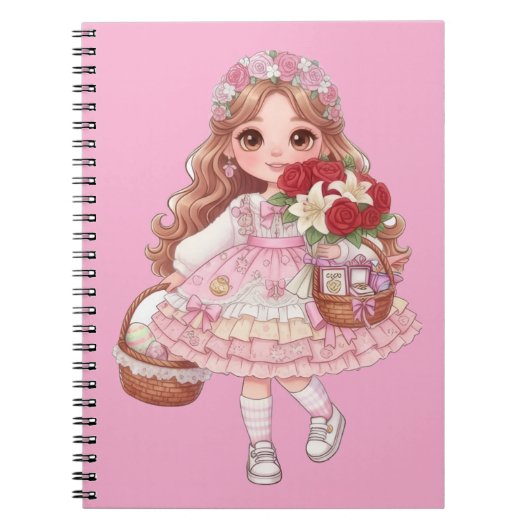 Herzprinzessin Notizblock (Vorderseite)