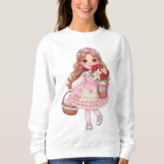 Herzprinzessin Sweatshirt (Vorderseite)