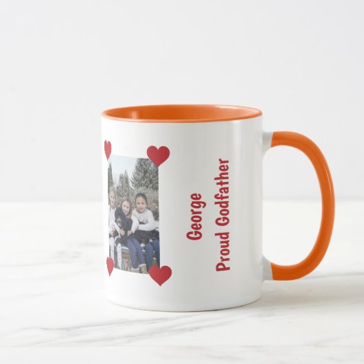Herzproud-Liebe - Fotos personalisieren Tasse (Rechts)