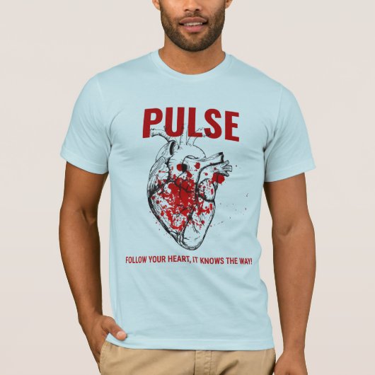 Herzpuls T-Shirt (Vorderseite)