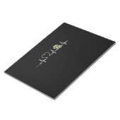 Herzpuzzle Herzschlag Coole Autismus Bewusstsein Notizblock (angewinkelt)