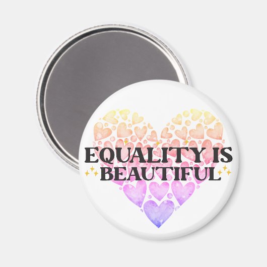 Herzqualität Magnet (Vorderseite/Rückseite)