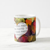 Herzrahmen 1 + Ihr Foto Kaffeetasse (VorderseiteRechts)