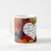 Herzrahmen 1 + Ihr Foto Kaffeetasse (Vorderseite Links)