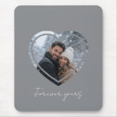Herzrahmen benutzerdefiniertes Foto Mousepad (Vorne)