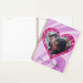 Herzrahmen für Foto Rosa Seide & Diamanten Planer (Anzeige)