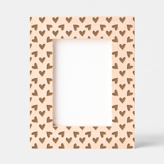 Herzrahmen Geätzte Rahmen (Vorderseite)