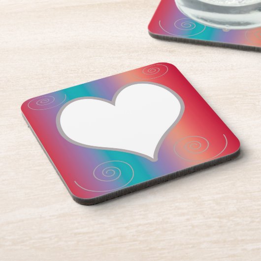 Herzrahmen Untersetzer (Linke Seite)