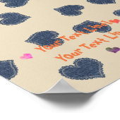 Herzrasen Kinder Printwerbung Poster (Ecke)