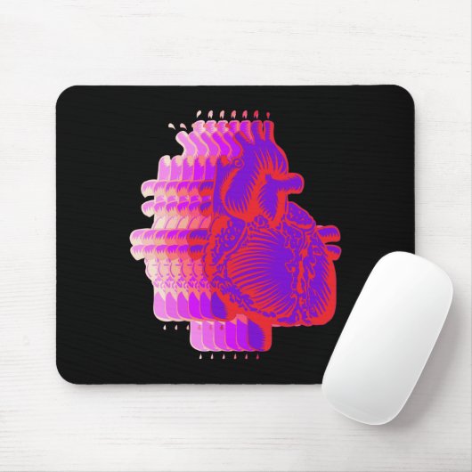 Herzrasen Mousepad (Mit Mouse)