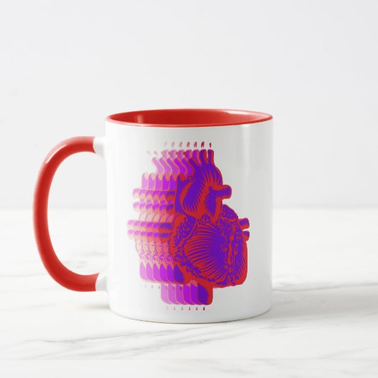 Herzrasen Tasse (Links)
