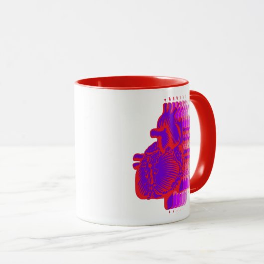 Herzrasen Tasse (VorderseiteRechts)
