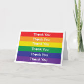 Herzrasenbogen Dankeschön Karte (Vorderseite)