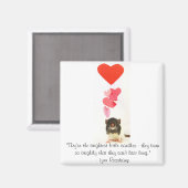 Herzrat Magnet (Vorderseite/Rückseite)