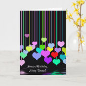 Herzreflektion Karte (Gelbe Blume)