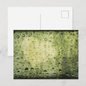 Herzregen Postkarte (Vorne/Hinten)