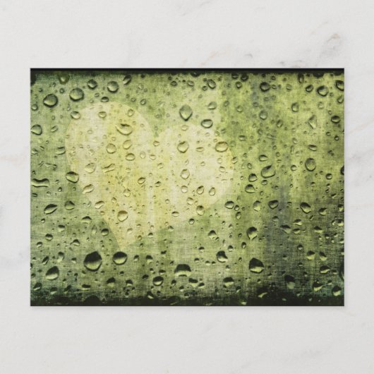 Herzregen Postkarte (Vorderseite)