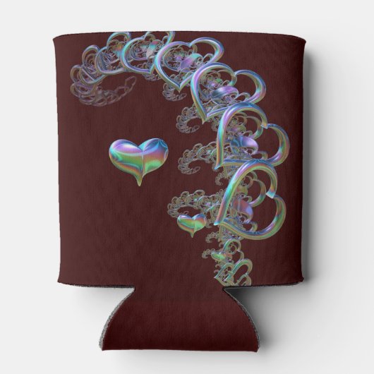 Herzrhythmus Dosenkühler (Rückseite)