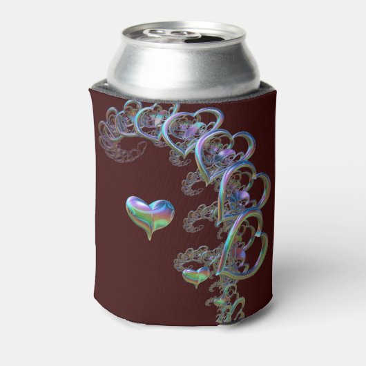 Herzrhythmus Dosenkühler (Kanne Rückseite)