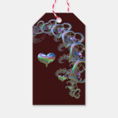 Herzrhythmus Geschenkanhänger (Vorderseite)