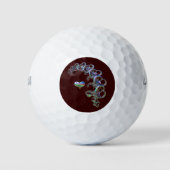 Herzrhythmus Golfball (Vorderseite)