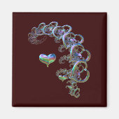 Herzrhythmus Magnet (Vorne)