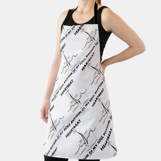 Herzrhythmus meines Souls EKG Elektrokardiogramm Schürze (InSitu)