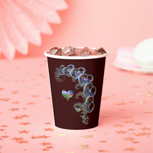 Herzrhythmus Pappbecher (Insitu)