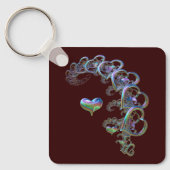 Herzrhythmus Schlüsselanhänger (Vorderseite)