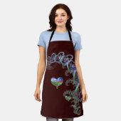 Herzrhythmus Schürze (Getragen)