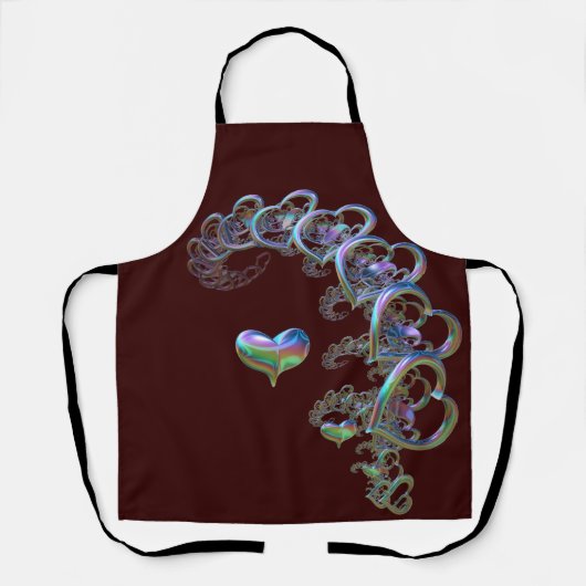 Herzrhythmus Schürze (Vorderseite)