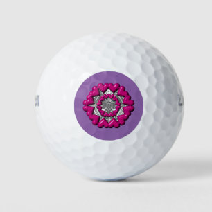 Herzring Valentine Golfball