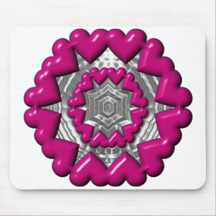 Herzring Valentine Mousepad