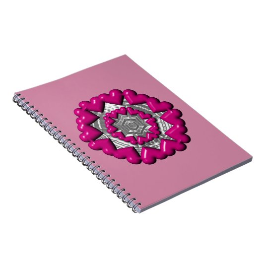 Herzring Valentine Notizblock (Rechte Seite)