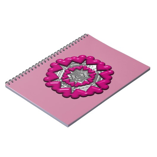 Herzring Valentine Notizblock (Linke Seite)