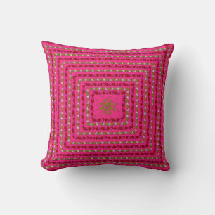 Herzrings Square Throw Kissen